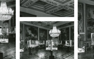 Mostra del Barocco Piemontese (Torino, Palazzo Reale, Palazzina di Stupinigi, Palazzo Madama, giugno - ottobre 1963), Torino, Palazzo Reale, Sala VI - Arazzi della Fabbrica di Torino e argenti