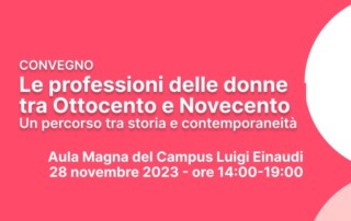 Le professioni delle donne tra Ottocento e Novecento, Unito, 2023