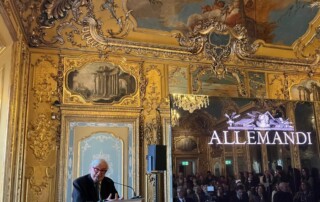 Umberto Allemandi, conferenza stampa di presentazione della Società Editrice Allemandi