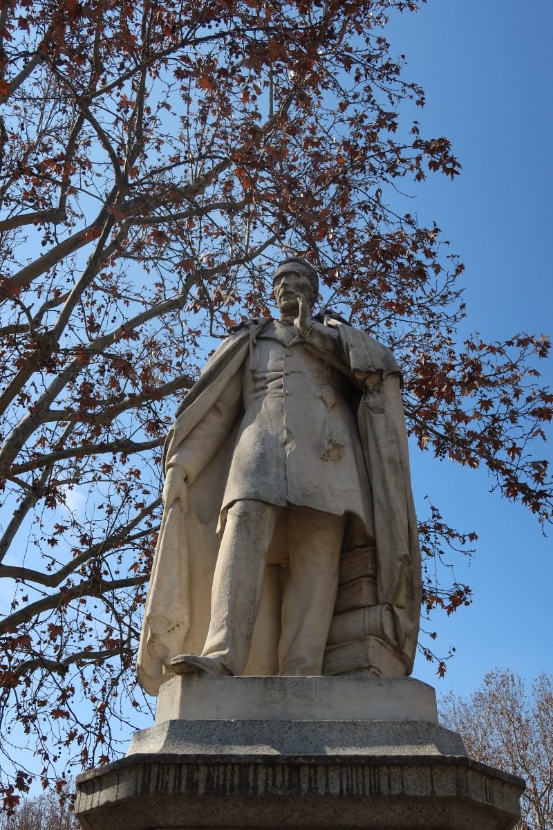 G. Ambrosio, Angelo Brofferio, 1871. Torino, Corso Siccardi