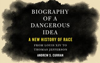 Fondazione 1563, The Race Makers: from Louis XIV to Thomas Jefferson, Curran, THP, 14 maggio 2026