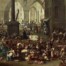 Magnasco, Mercato del verziere, 1733 ca., Castello Sforzesco di Milano (particolare)
